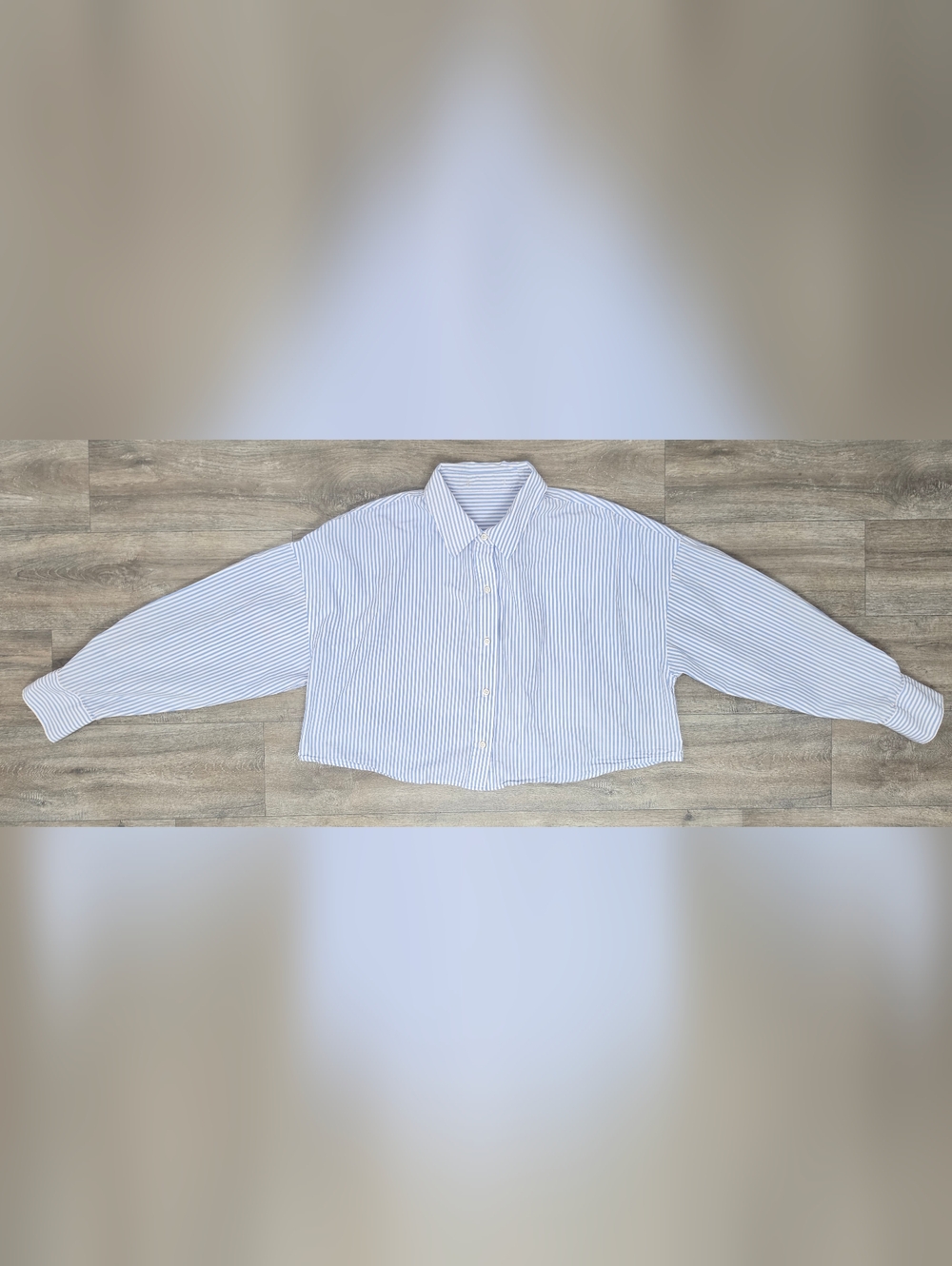 Favorite Daughter-The Cropped Ex-Boyfriend Button Down Top - Picture 3 of 7